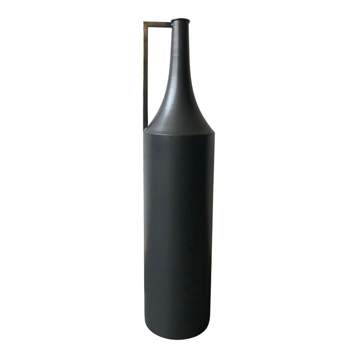 Argus - Metal Vase - Black