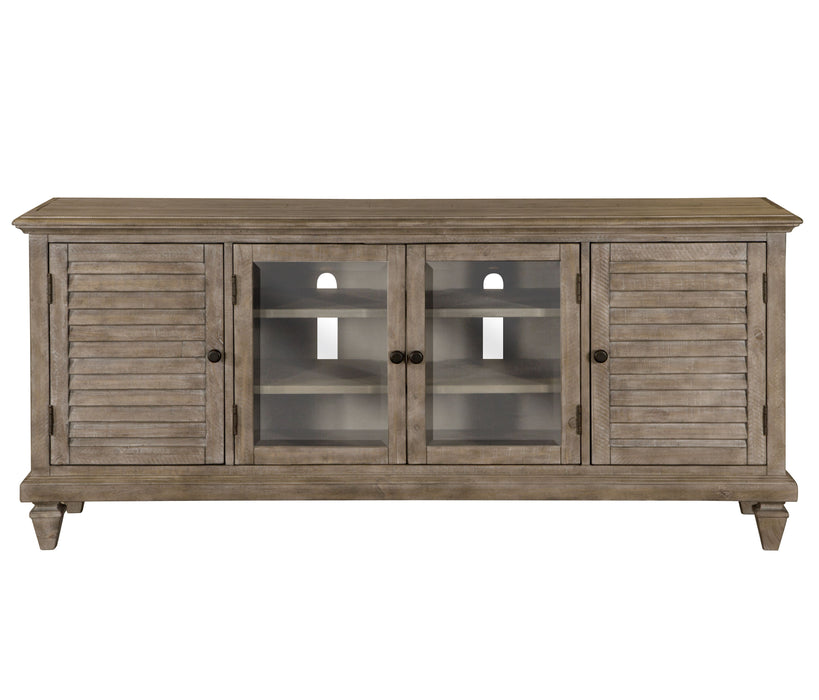 Lancaster - Rustic Entertainment Console - Dovetail Grey