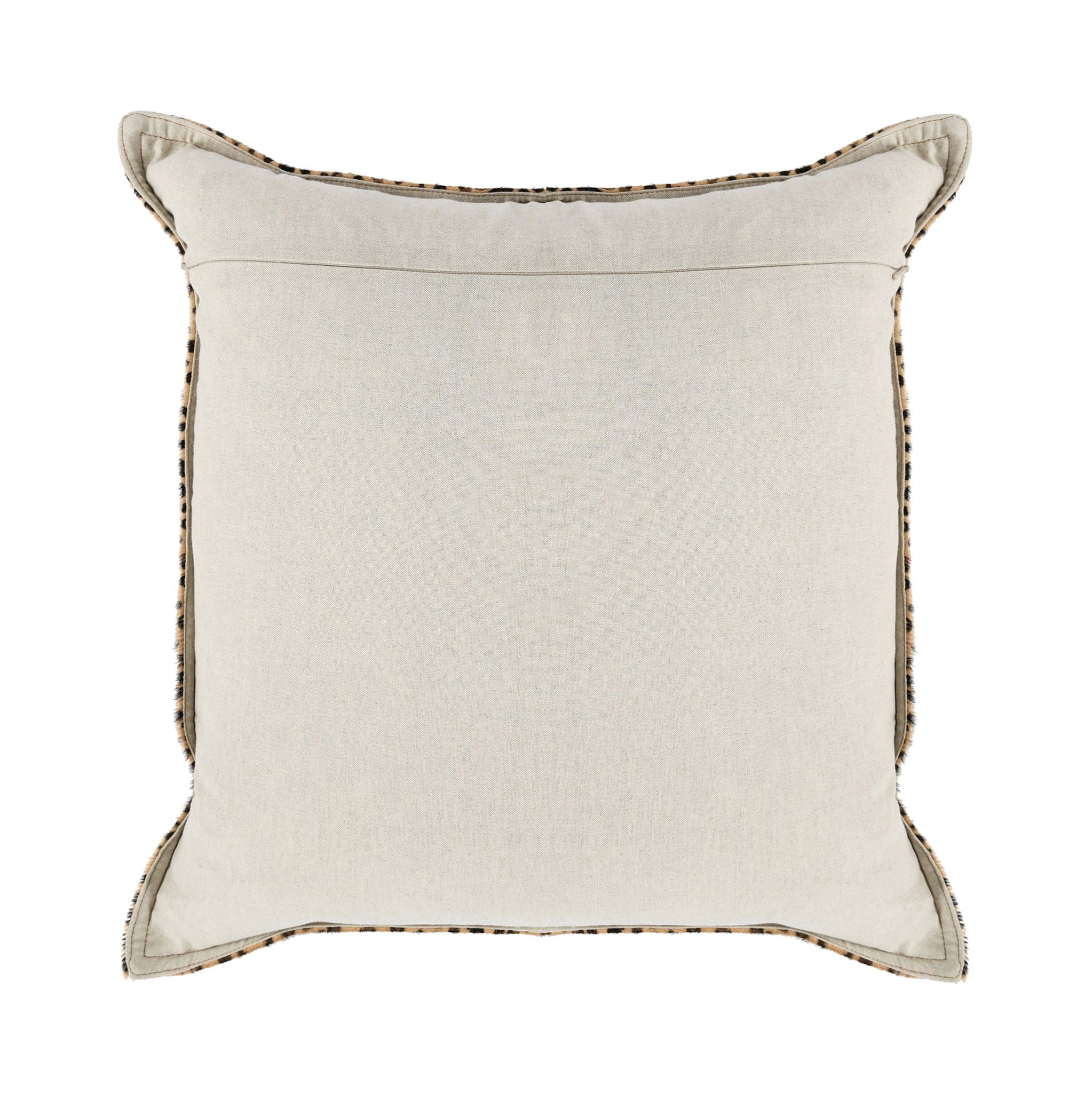 Leopard - 20" x 20" Pillow - Camel / Black