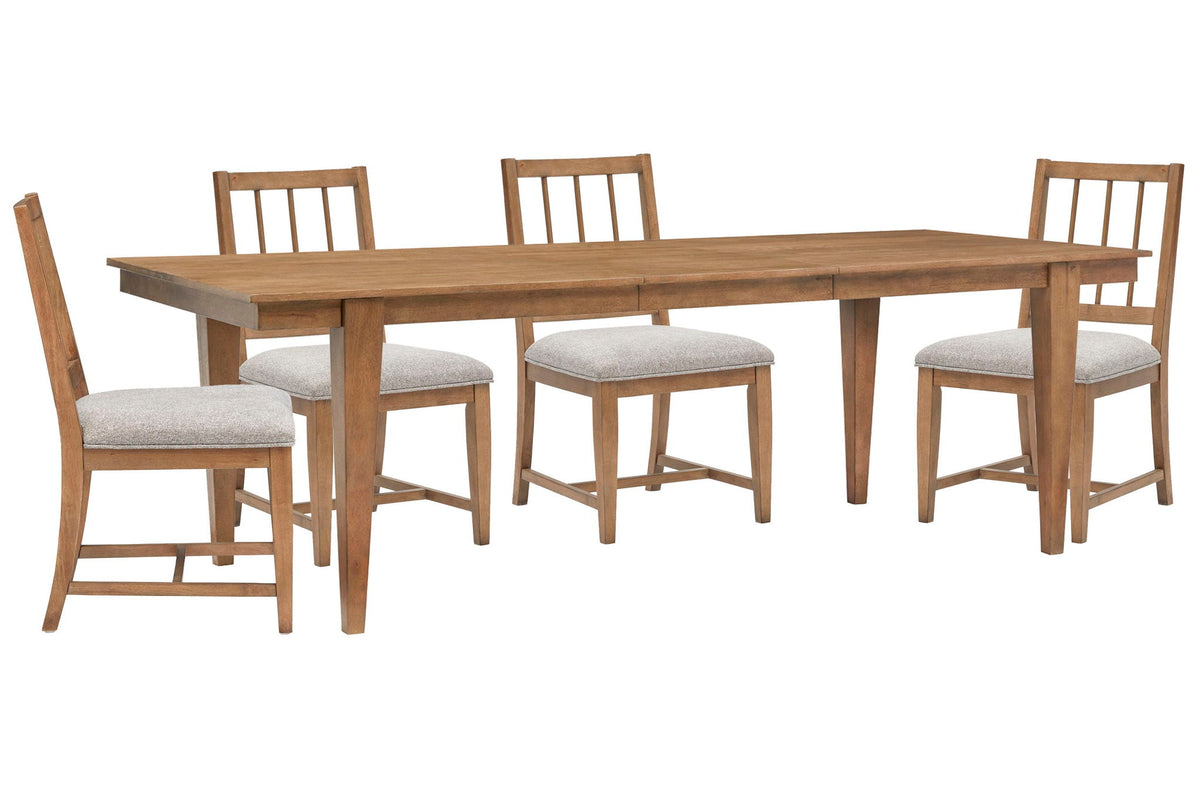 Lindon - Extendable Rectangular Dining Table Set