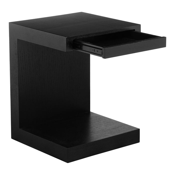 Zio - Sidetable - Black Oak