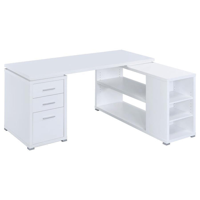 Yvette - 3-Drawer L-Shape Computer Desk