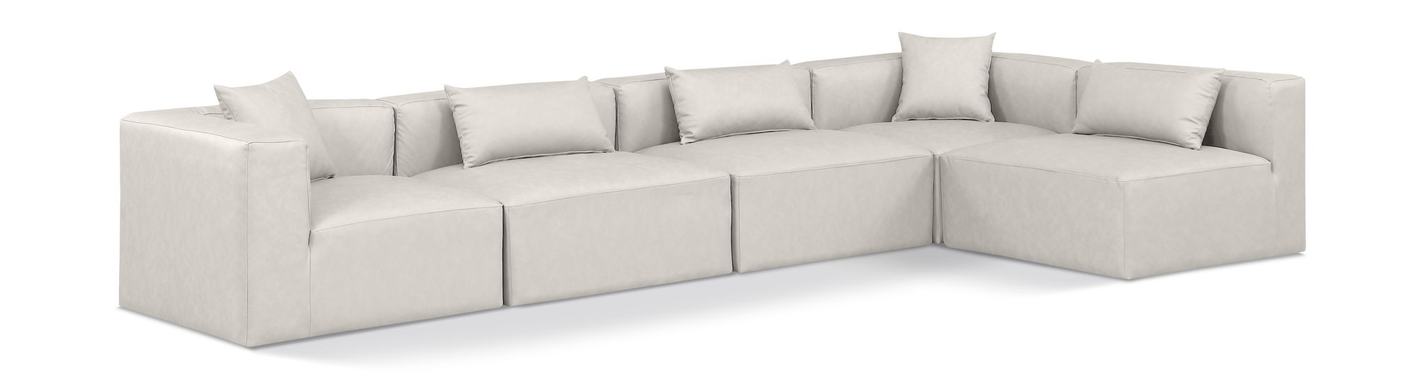 Cube - 5 Piece Modular Sectional