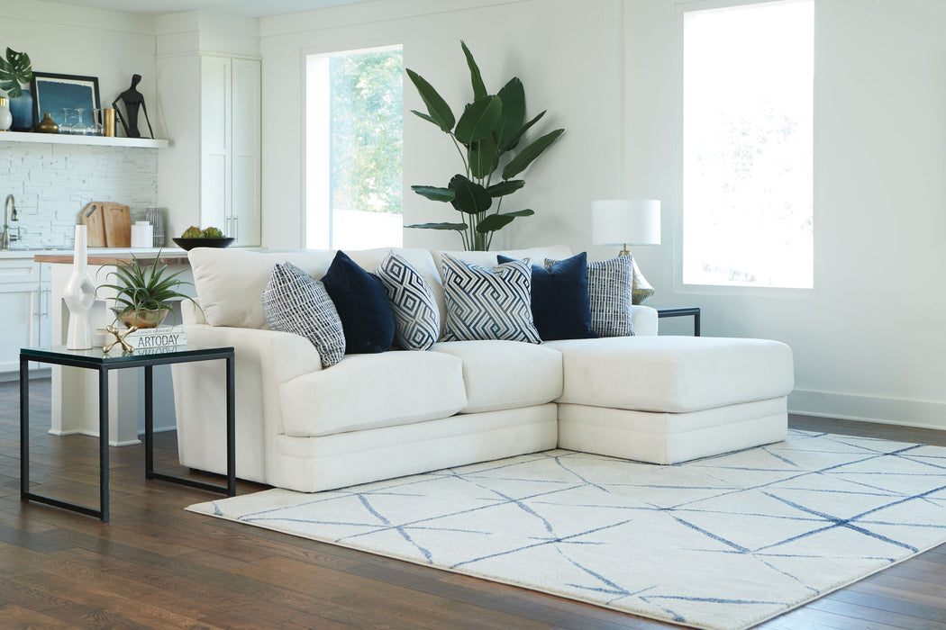 Polaris - Sectional With Comfort Coil Seating And Accent Pillows Included