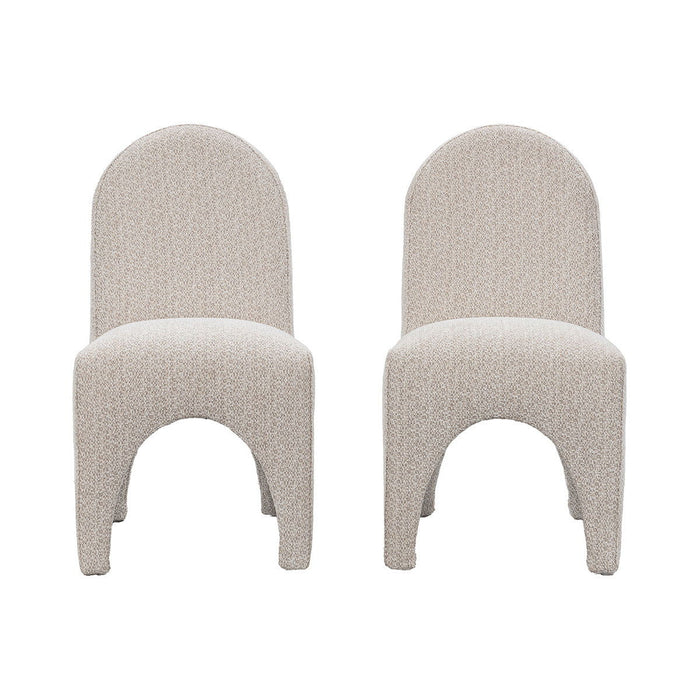 Ella - Upholstered Dining Chair (Set of 2) - Birch Cream