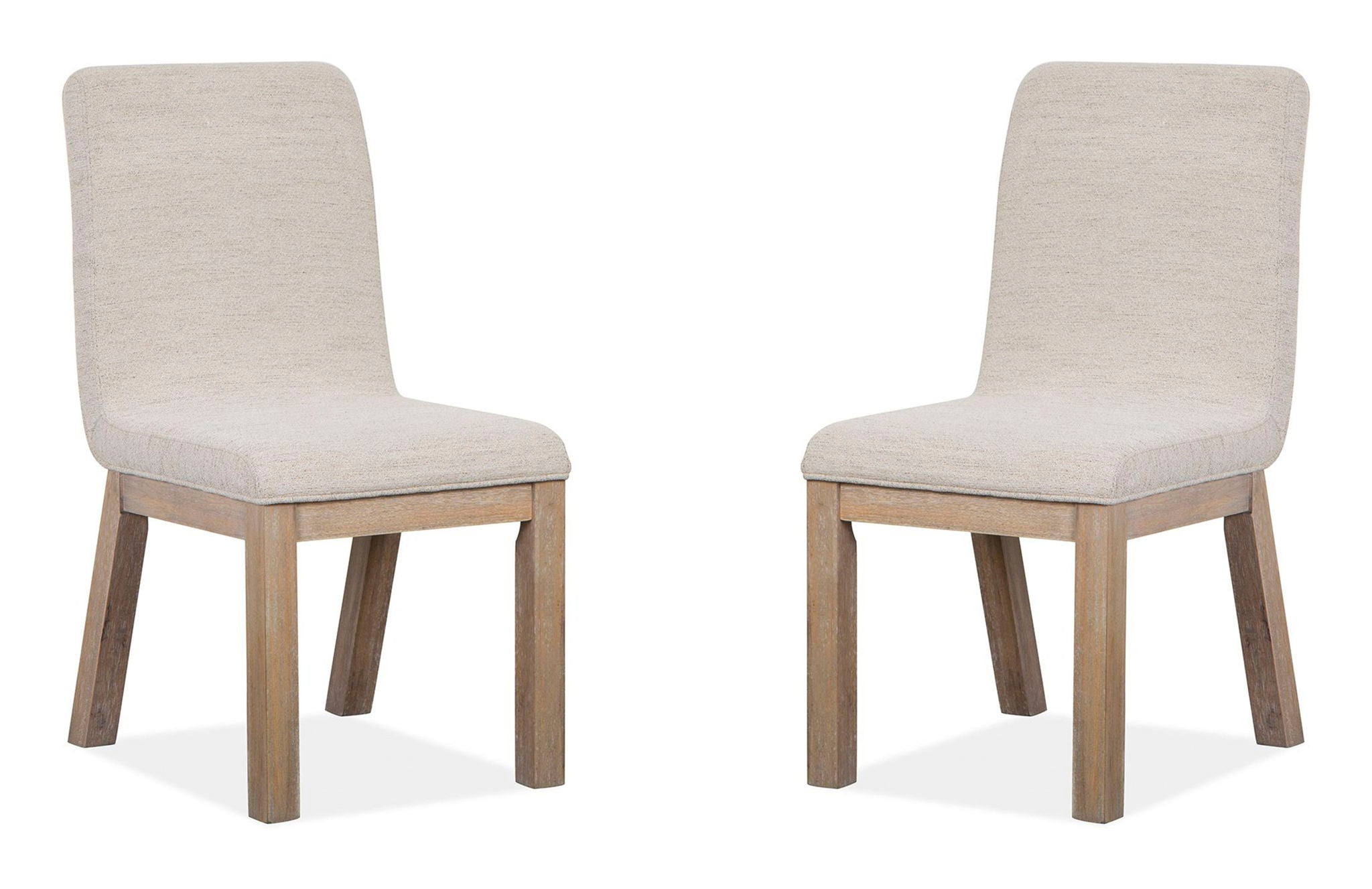 Ainsley - Upholstered Host Side Chair (Set of 2) - Cerused Khaki