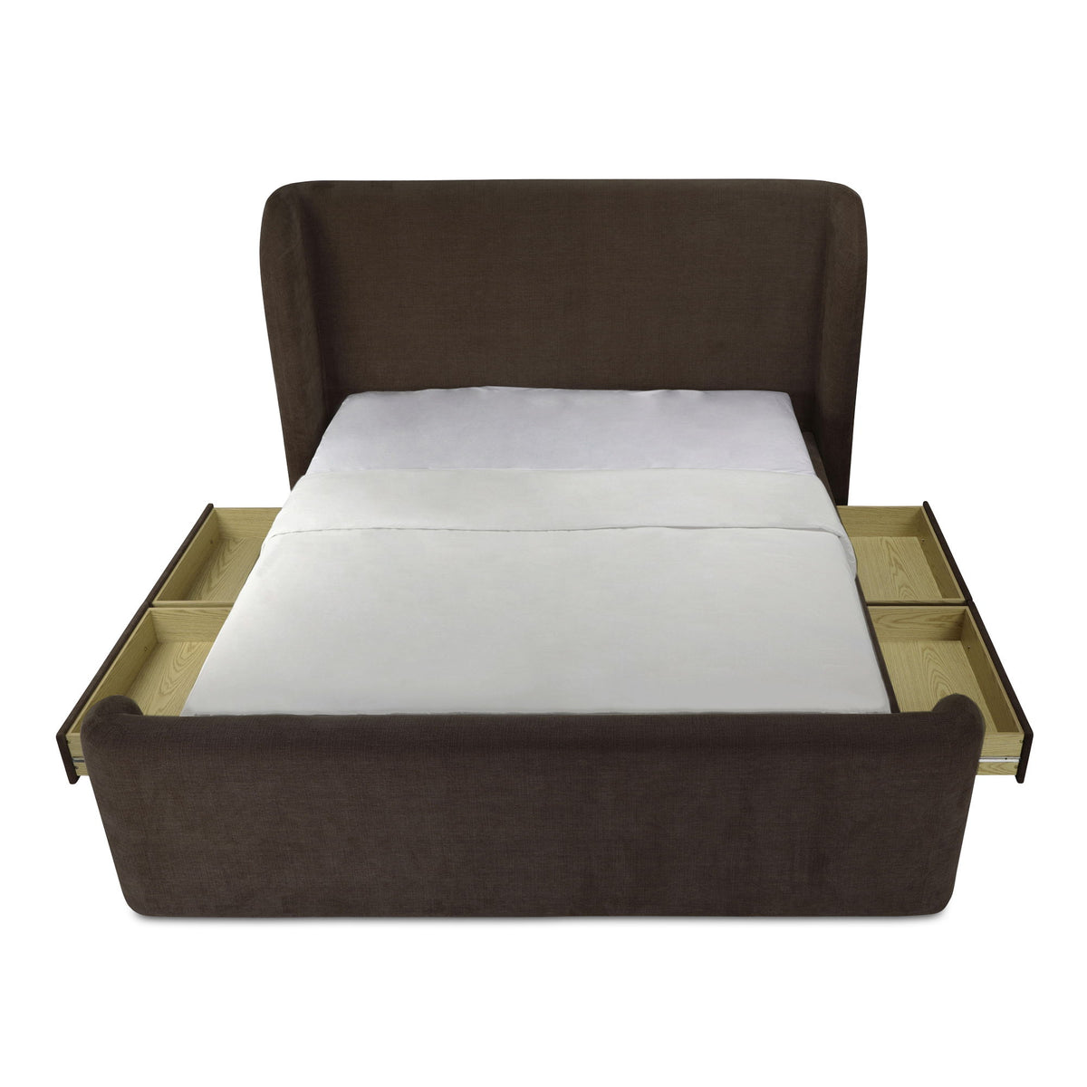 Sophia - Queen Bed - Brown