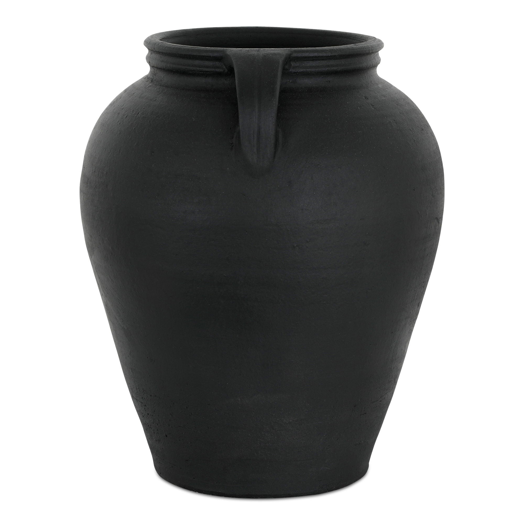 Jovi - Terracotta Vase - Black