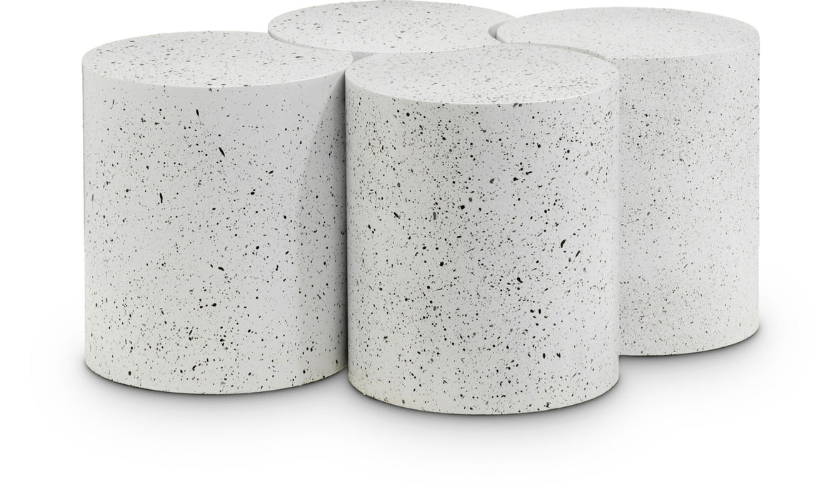 Dimple - 4 Piece Modular Coffee Table - Terazzo Finish