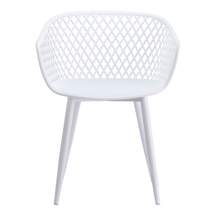 Piazza - Outdoor Chair (Set of 2) - White