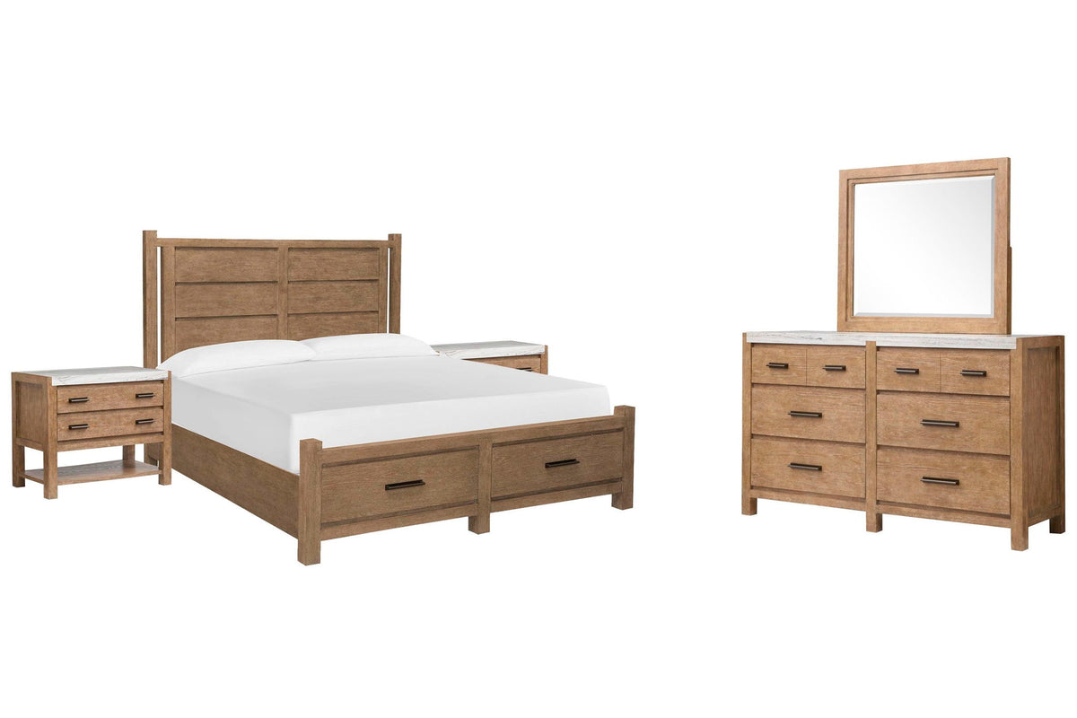 Plum Creek - Panel Storage Bedroom Set