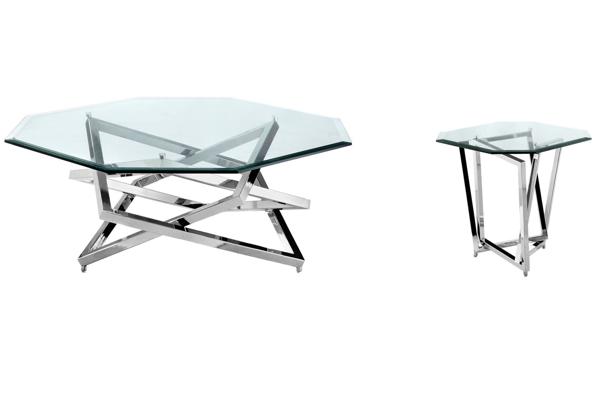 Lenox Square - Octagonal Cocktail Table Set