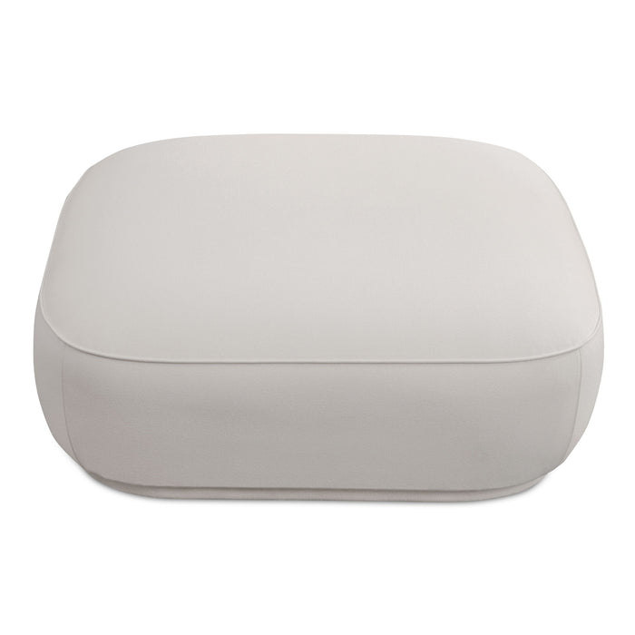 Marion - Square Ottoman - White