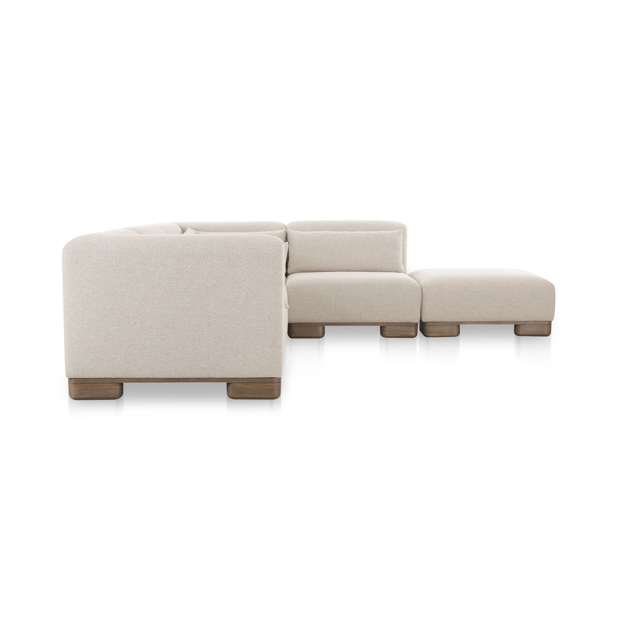 June - Dream Modular Sectional - Oatmeal
