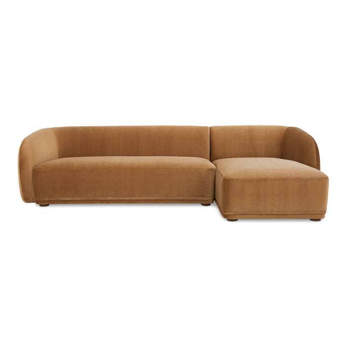Faye - Right Sectional - Tan