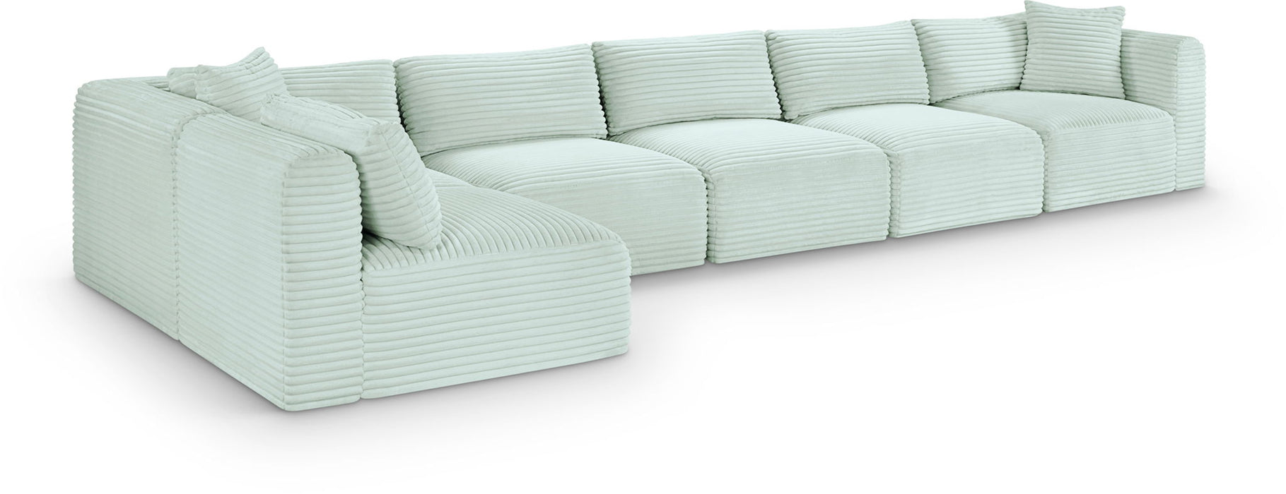 Shaggy - 6 Piece Modular Sectional