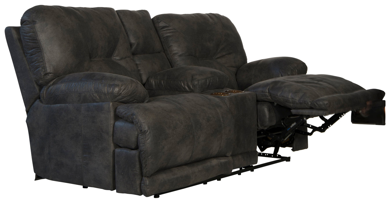 Voyager - Lay Flat Console Reclining Loveseat