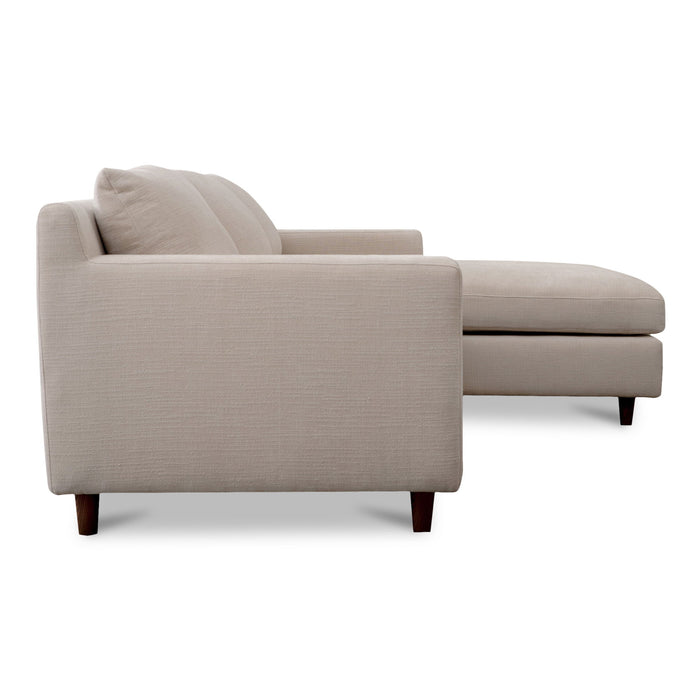 Hutton - Right Sectional - Beige