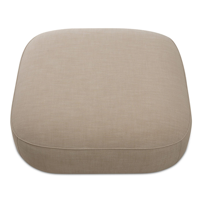 Marion - Square Ottoman - Beige