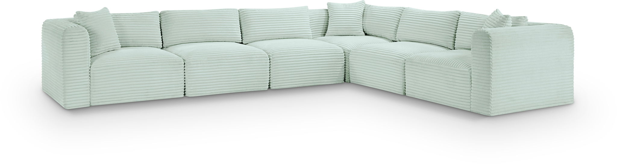 Shaggy - 6 Piece Modular Corner Sectional