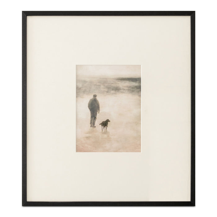 Strand - Framed Print - Beige