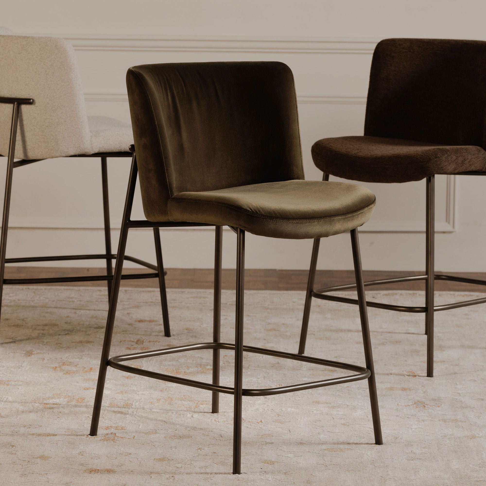 Early - Bar Stool - Green