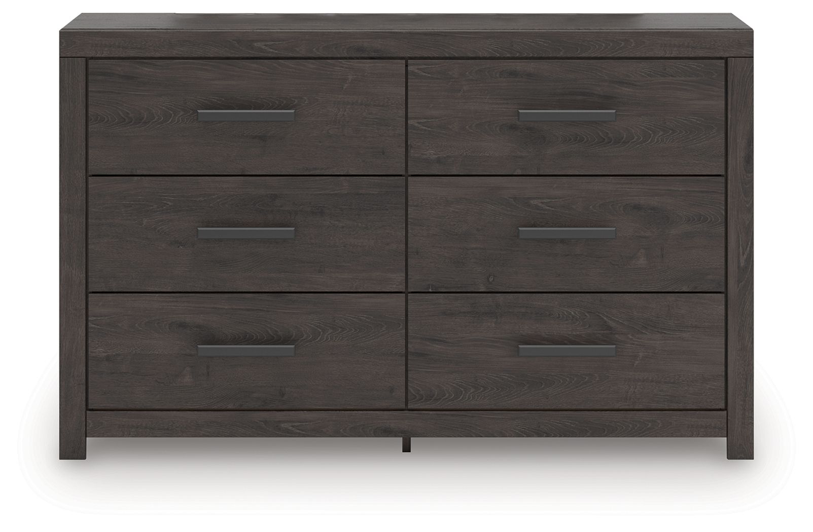 Prendonea - Six Drawer Dresser - Charcoal