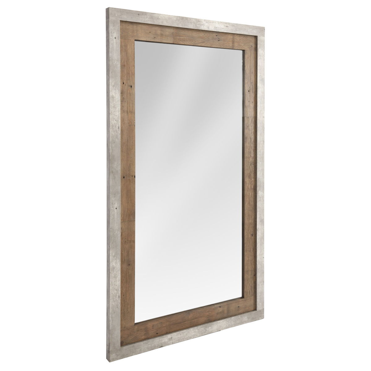 Charlotte - Mirror - Natural / Weathered Cement