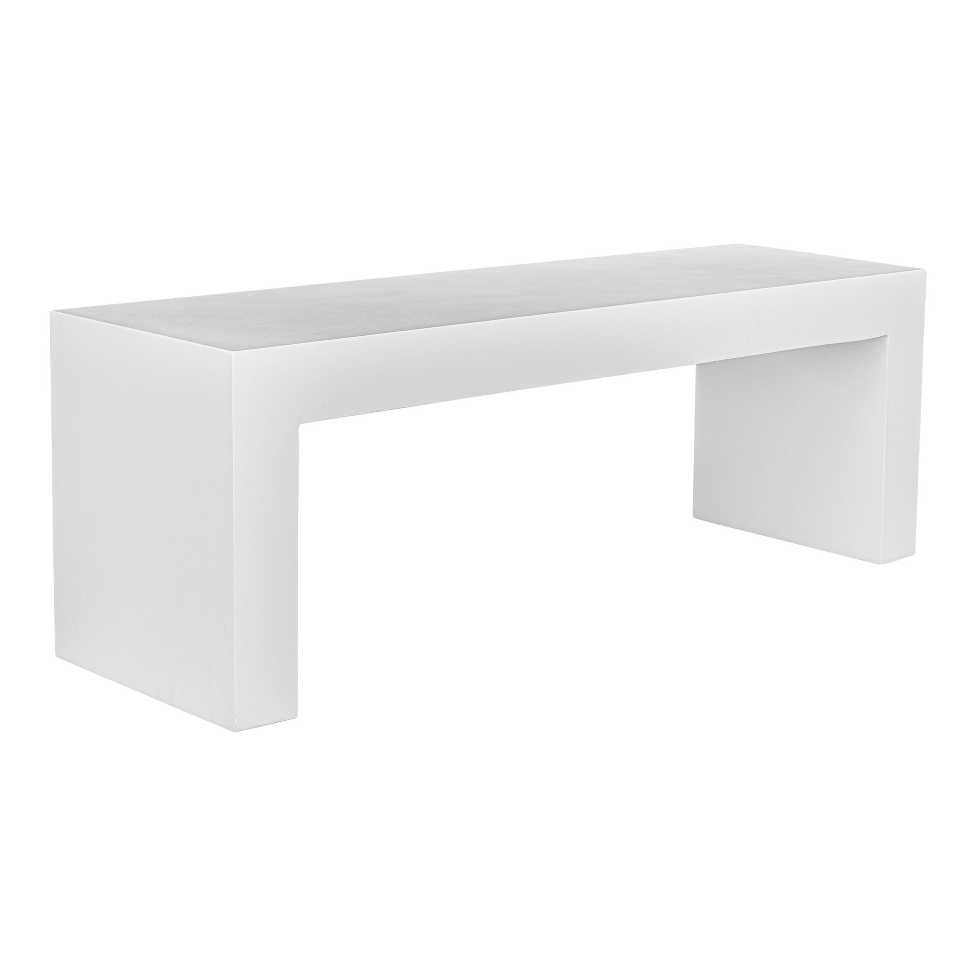Lazarus - Outdoor Bench - White