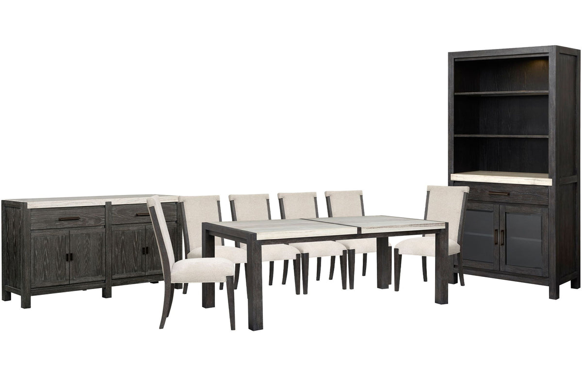 Plum Creek - 9 Piece Rectangular Dining Table Set