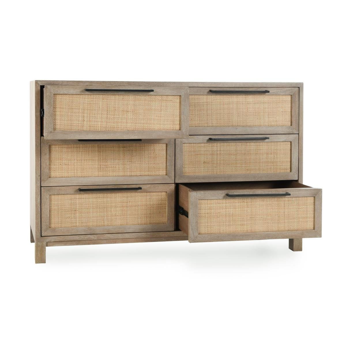 Jensen - 6 Drawer Dresser - Meadow Taupe