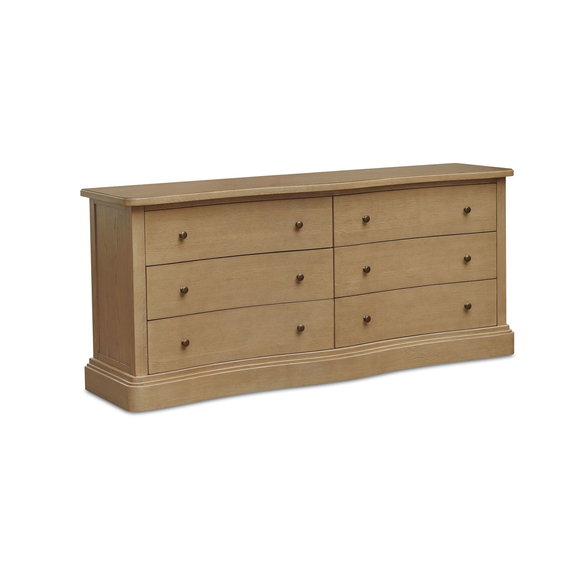 Clarence - 6 Drawer Dresser - Natural