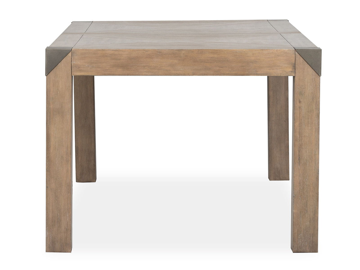 Ainsley - Rectangular Dining Table - Cerused Khaki