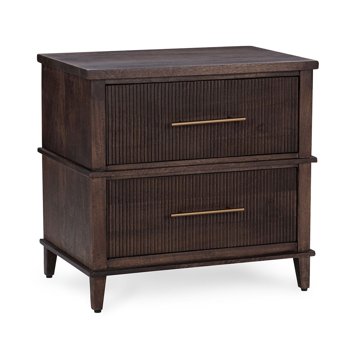 Westlake - 2-Drawer Nightstand - Kona Brown