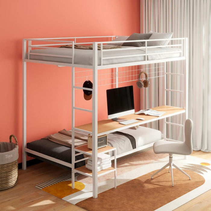 Campus - Metal Workstation Bunk Bed