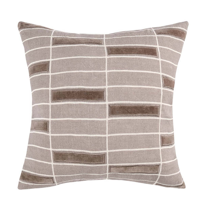 Modern Perspective - MP Breccia Pillow - Taupe