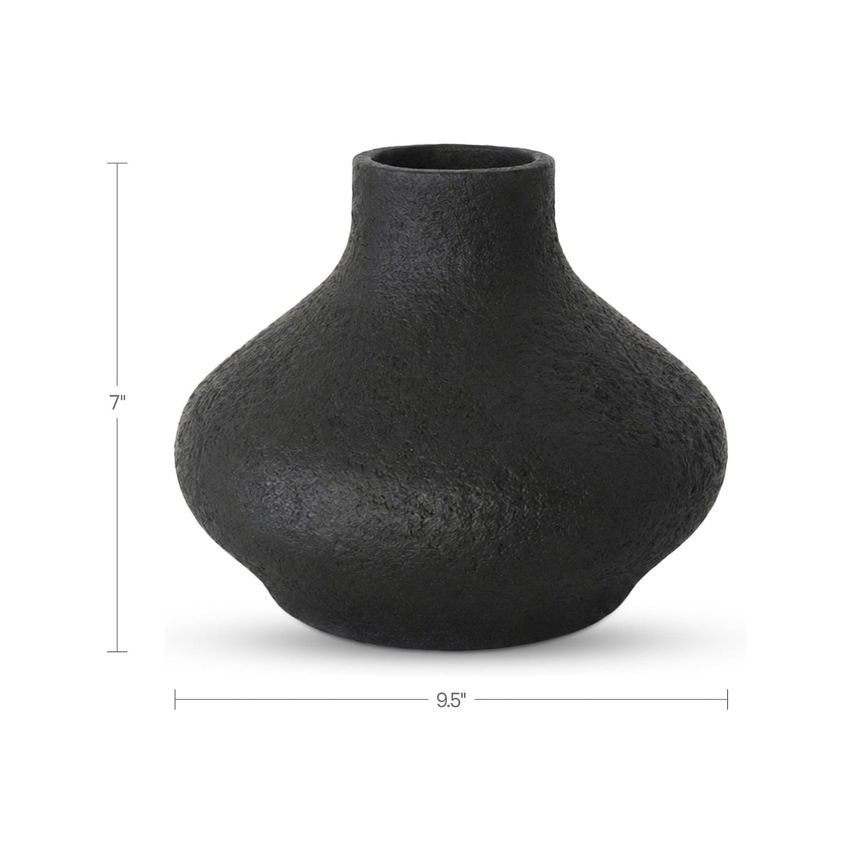 Bern - 7" Vessel - Black