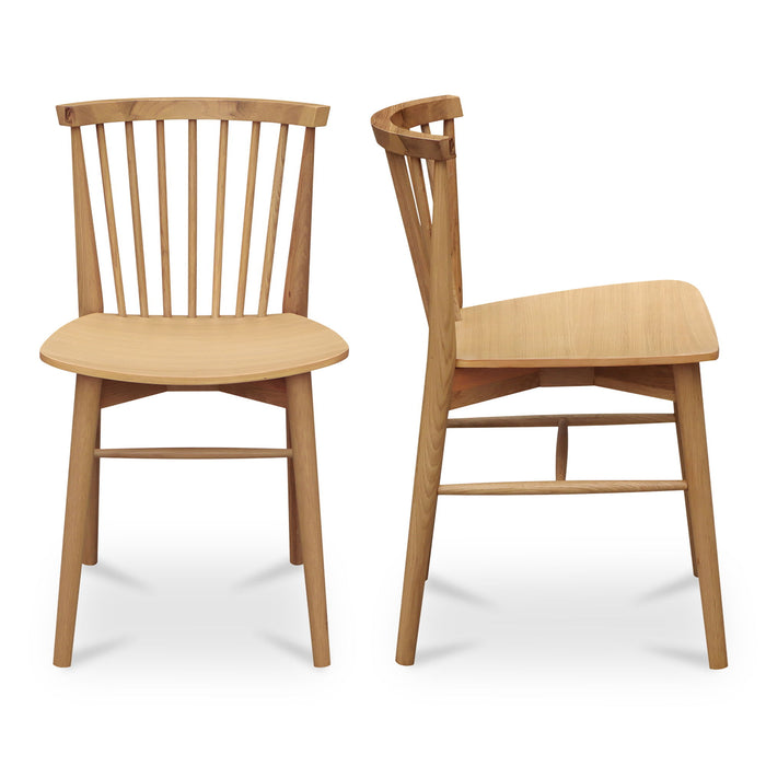 Marley - Dining Chair (Set of 2) - Light Brown
