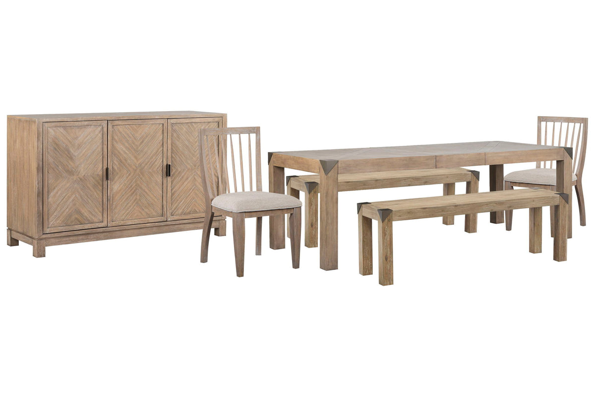 Ainsley - Extendable Rectangular Dining Table Set