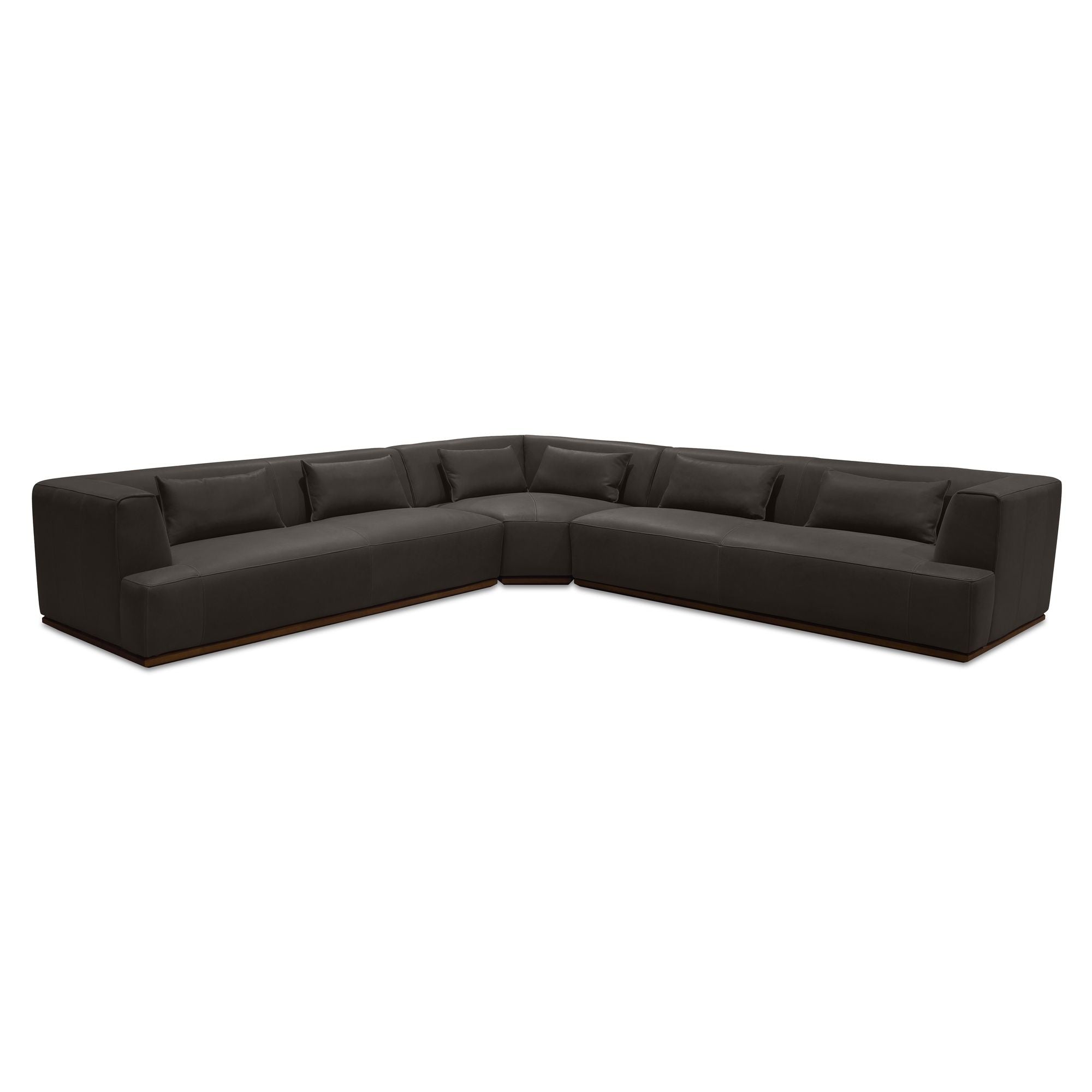 Clove - L-Shaped Sectional Deep - Brown