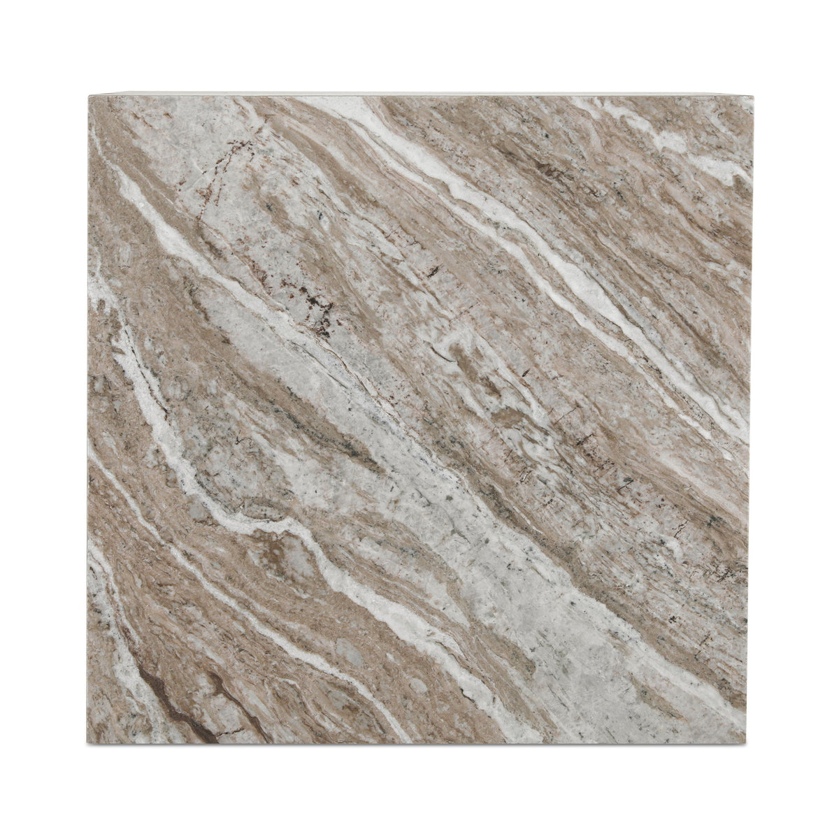 Lou - Outdoor Coffee Table - Light Brown / Beige