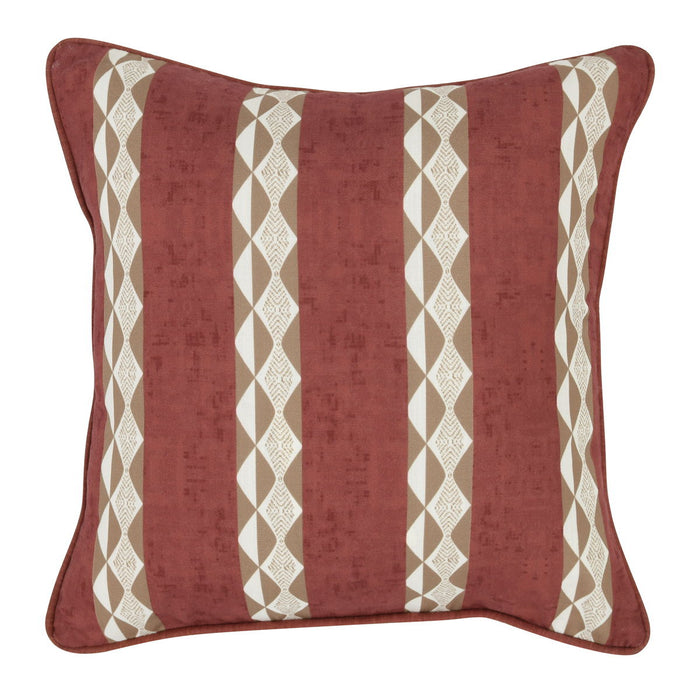Terranea - Indoor/Outdoor Delray Pillow - Clay Red