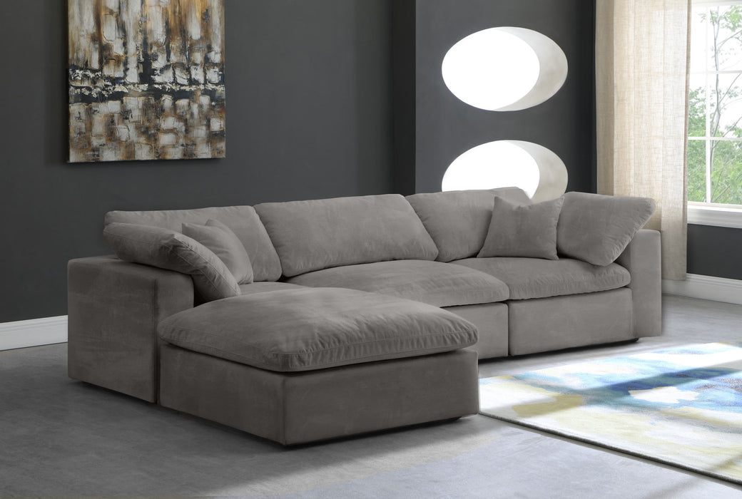 Cozy - 4 Piece Modular Sectional With Chaise
