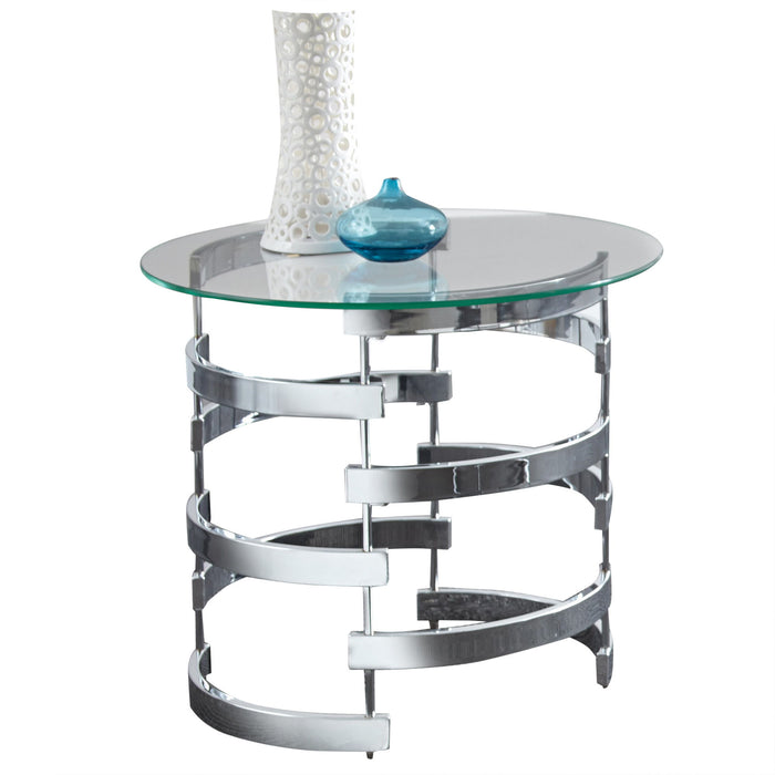 Teegan - End Table - Gray