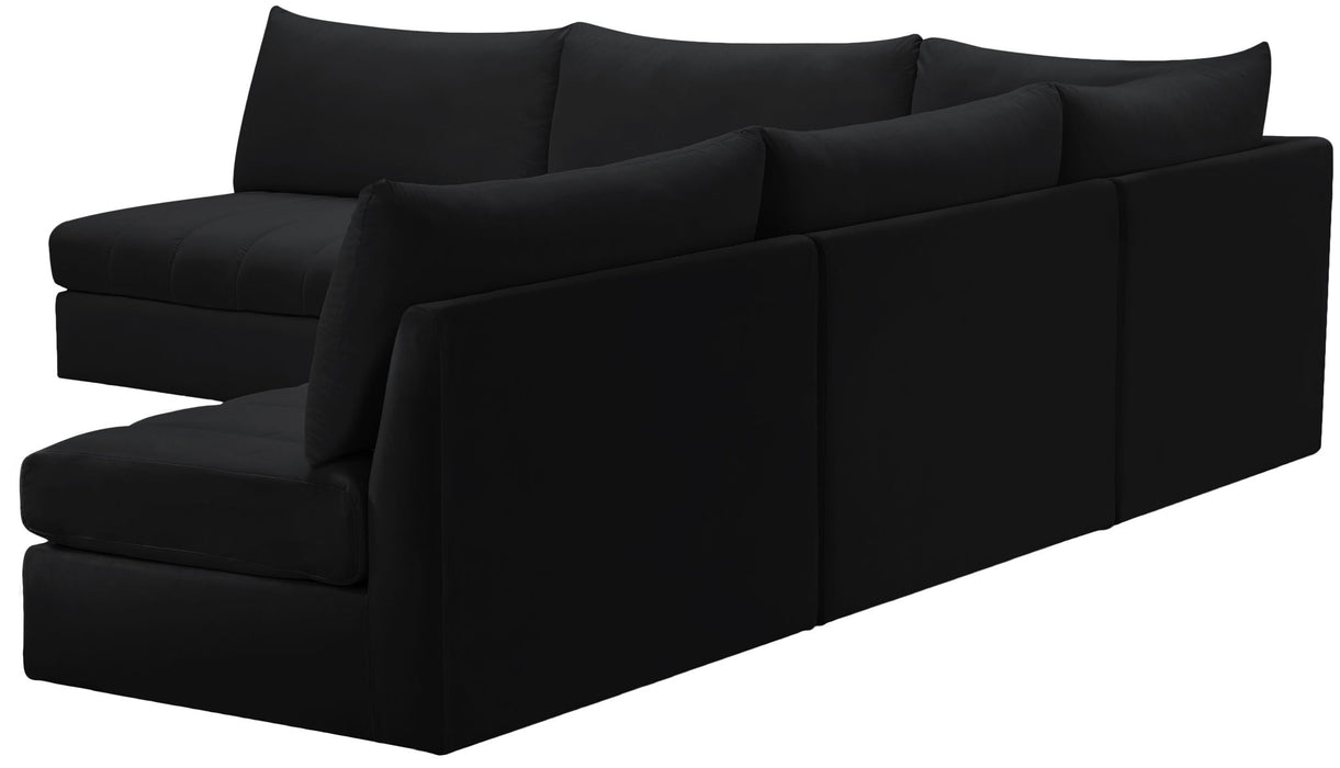 Jacob - Modular Corner Armless Sectional 5 Piece