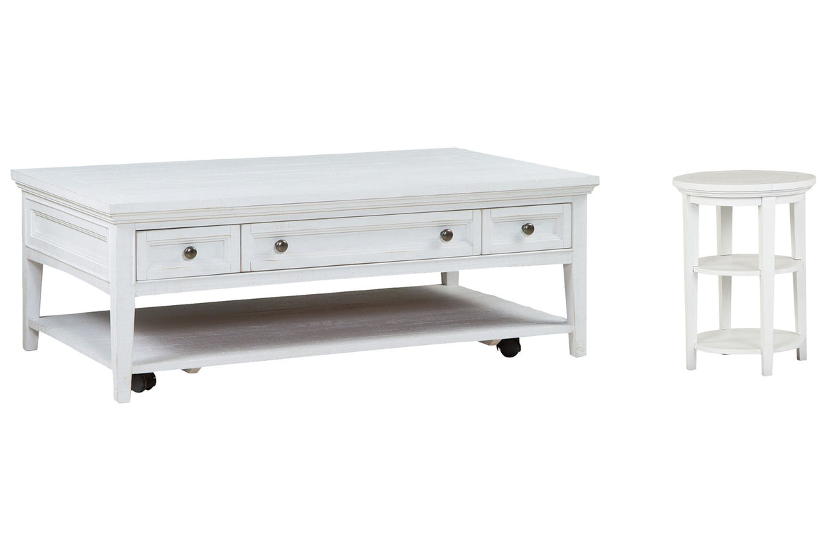 Heron Cove - Rectangular Cocktail Table Set