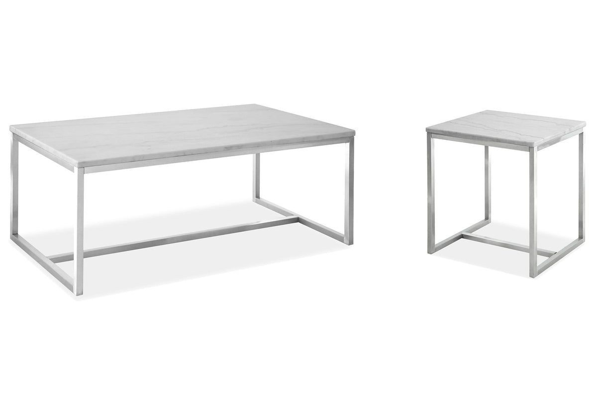Esme - Rectangular Cocktail Table Set