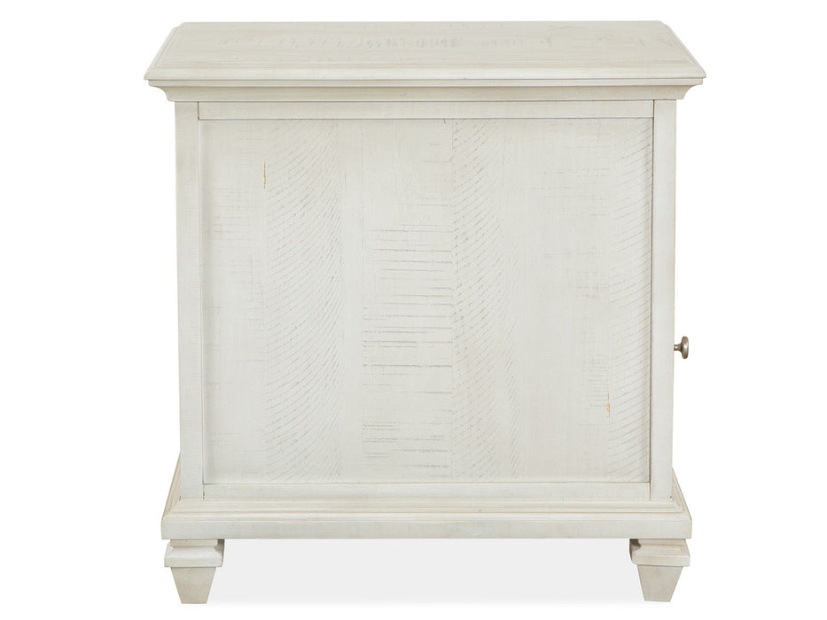 Newport - Chairside End Table - Alabaster