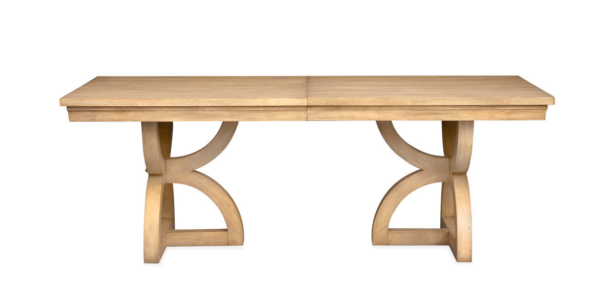 Coventry - Extendable Trestle Dining Table - Honey Wheat