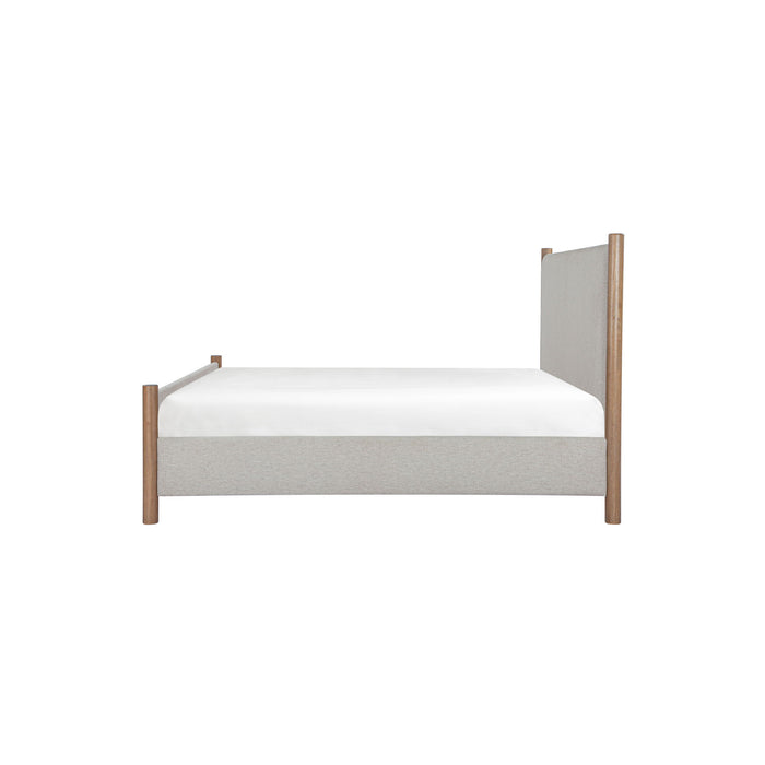 Warren - King Panel Bed - Beige